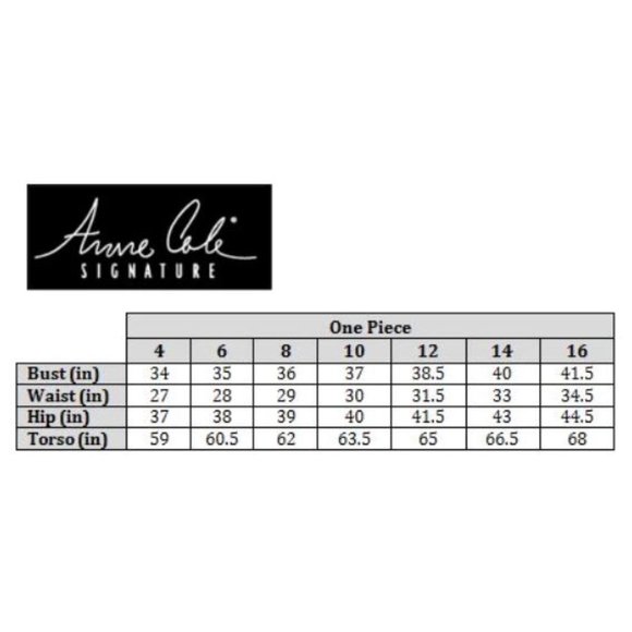 Anne Cole Maillot One Piece Swimsuit - Picture 7 of 7